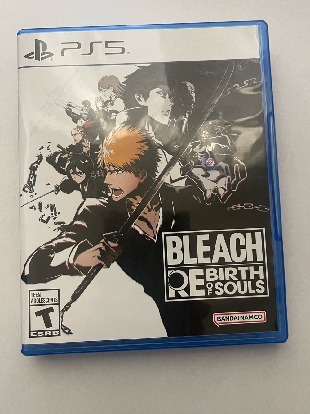 Bleach: Rebirth of Souls (PS5) - - White & Black Cover